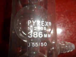 Condensador Pyrex Allihn Bola Extrator Soxhlet 55/50 386mm