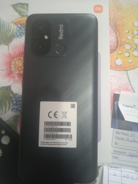 Redmi 12c 4g 128 preto